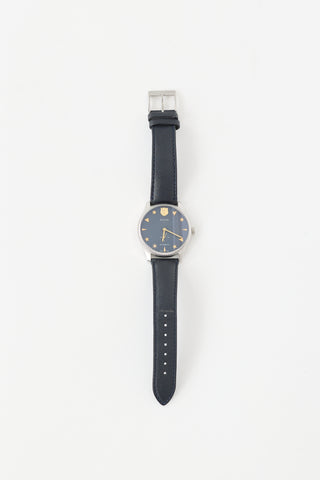 Gucci Stainless Steel & Leather G-Timeless 126.3 Watch