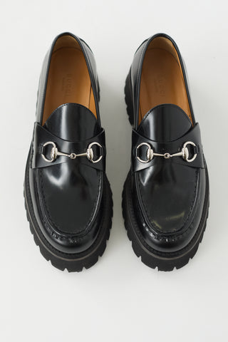 Gucci Leather Platform Loafer