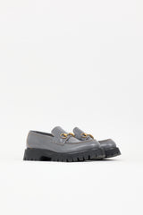 Gucci Leather Lug Sole Loafer