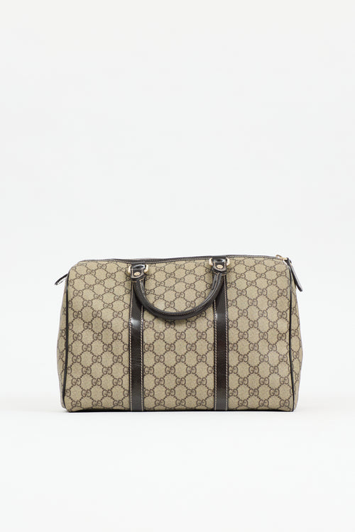 Gucci Monogram Supreme Boston Bag