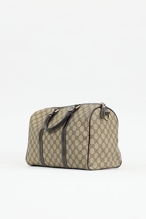 Gucci Monogram Supreme Boston Bag
