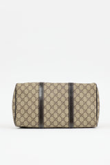Gucci Monogram Supreme Boston Bag