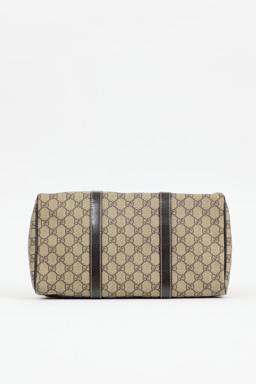 Gucci Monogram Supreme Boston Bag