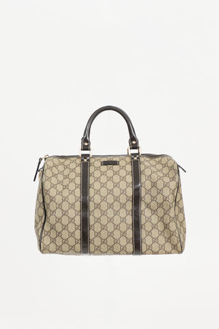 Gucci Monogram Supreme Boston Bag
