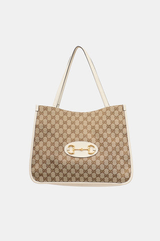 Gucci GG Monogram & Leather 1955 Bag