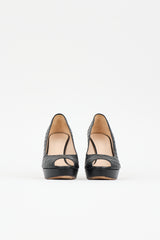 Gucci Leather Guccissima Heel