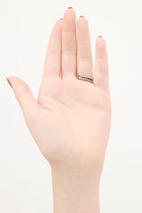 Gucci Silver & Multi Crystal Octofoil Ring