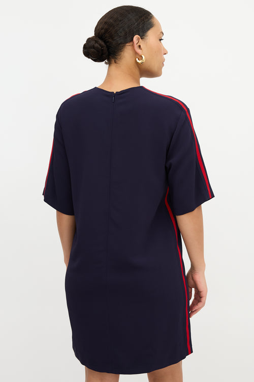 Gucci Striped Shift Dress