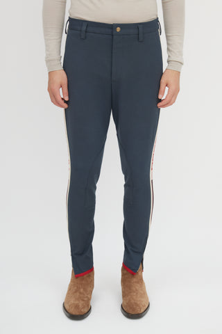 Gucci Side Stripe Riding Trouser