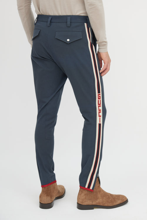 Gucci Side Stripe Riding Trouser