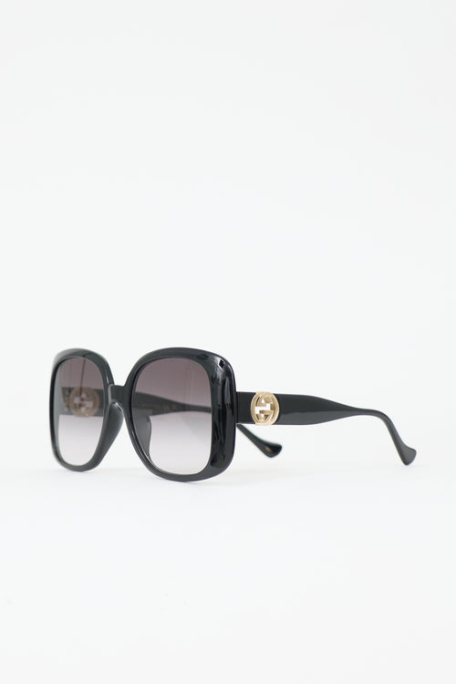 Gucci GG1029SA Oversized GG Sunglasses