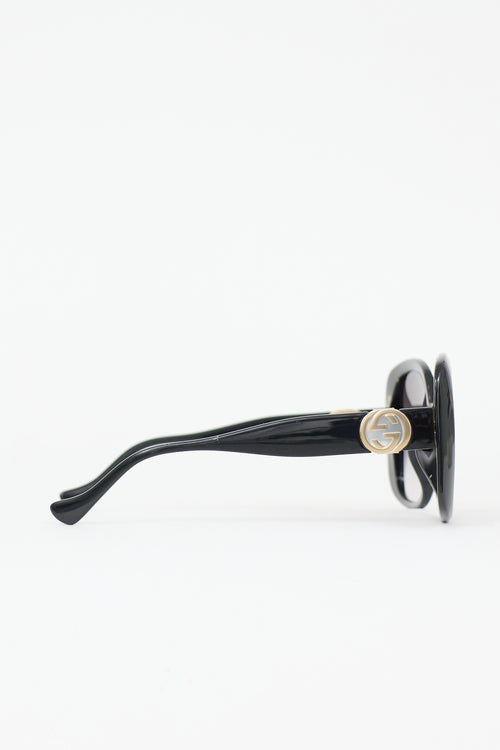 Gucci GG1029SA Oversized GG Sunglasses