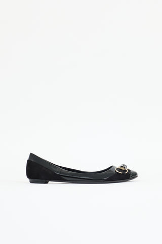 Gucci Patent Leather Flat