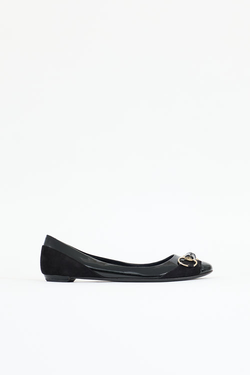 Gucci Patent Leather Flat