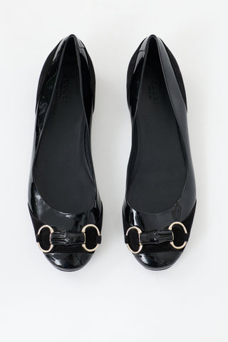Gucci Patent Leather Flat