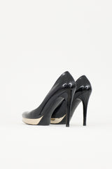 Gucci Patent Platform Pump