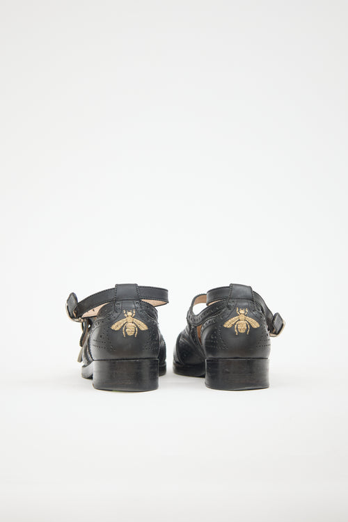 Gucci Leather Queercore Brogue Loafer