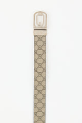 Gucci Monogram Supreme Reversible Belt