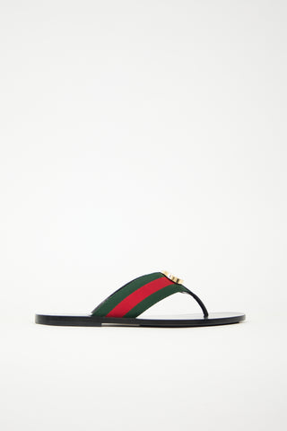 Gucci Kika Web GG Sandal