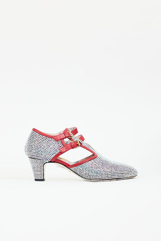 Gucci Crystal Mila Heel