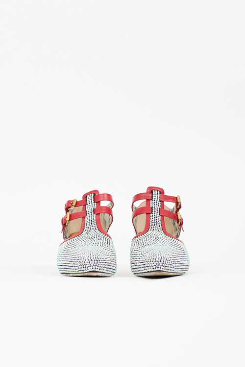 Gucci Crystal Mila Heel