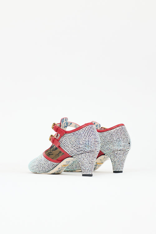 Gucci Crystal Mila Heel