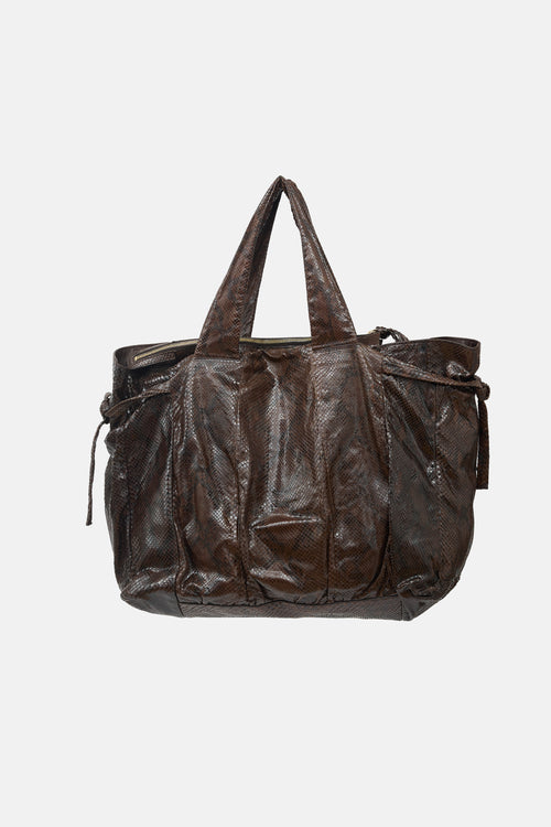 Gucci Leather Hysteria Tote Bag