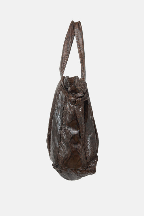 Gucci Leather Hysteria Tote Bag