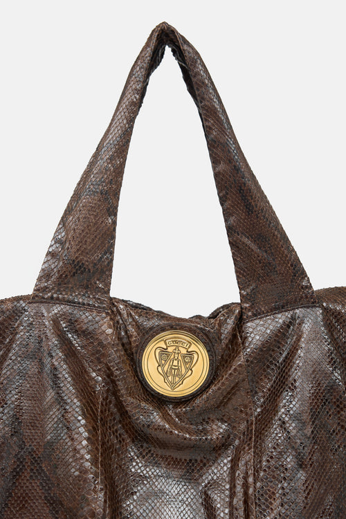 Gucci Leather Hysteria Tote Bag