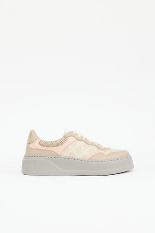 Gucci Leather Monogram GG Supreme Sneaker