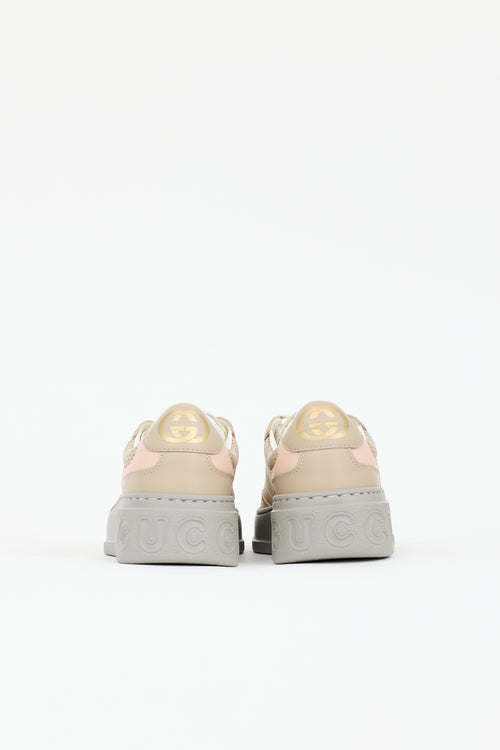 Gucci Leather Monogram GG Supreme Sneaker
