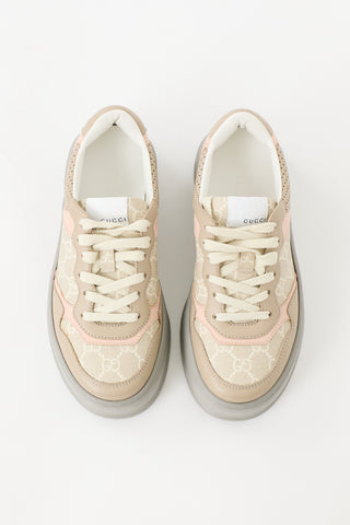 Gucci Leather Monogram GG Supreme Sneaker