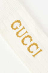 Gucci Logo Ribbed Socks