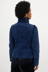Gucci 2010s Shearling Tie Jacket