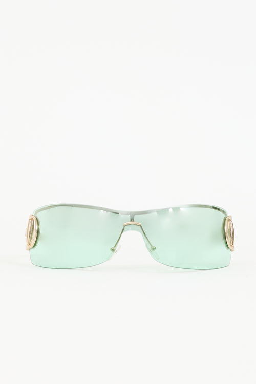 Gucci GG2712S Shield Sunglasses