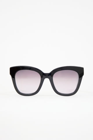 Gucci GG029S Oversized Sunglasses