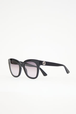 Gucci GG029S Oversized Sunglasses