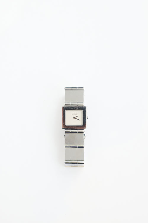 Gucci Stainless Steel 600J Square Watch