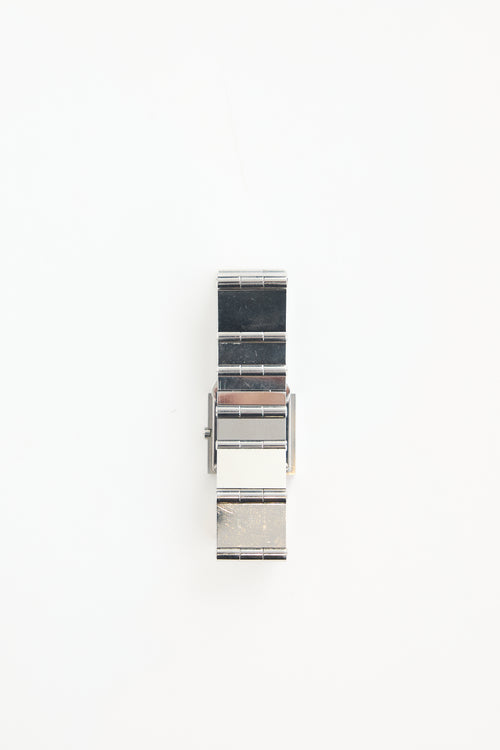 Gucci Stainless Steel 600J Square Watch