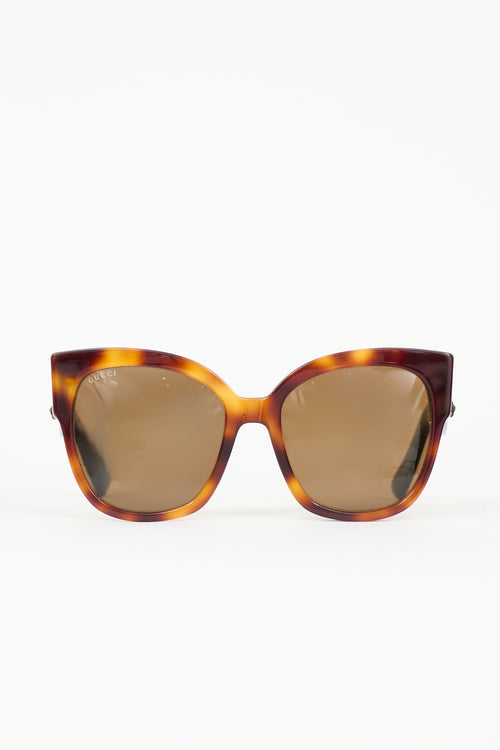 Gucci GG0059S Web Sunglasses