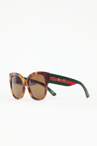 Gucci GG0059S Web Sunglasses