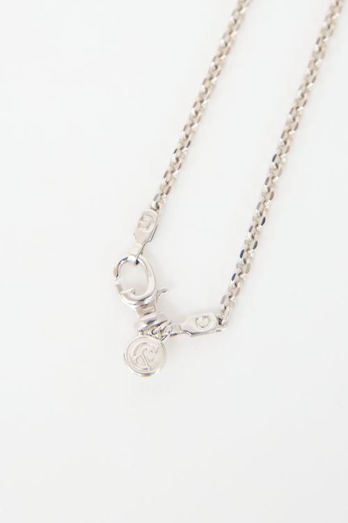 Gabriel & Co. Sterling Silver Compass Necklace