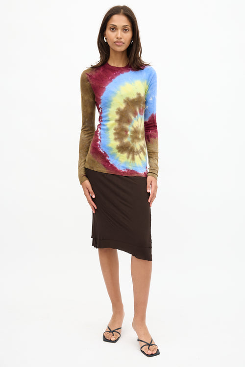 Gabriela Hearst Cashmere Miller Tie Dye Sweater
