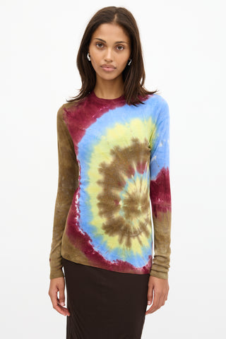 Gabriela Hearst Cashmere Miller Tie Dye Sweater