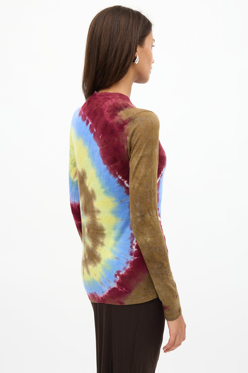 Gabriela Hearst Cashmere Miller Tie Dye Sweater