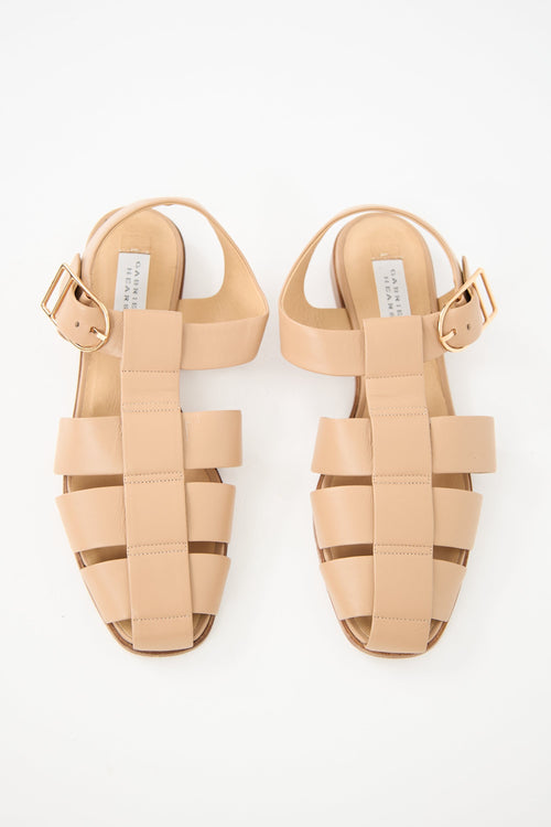 Gabriela Hearst Leather Lynn Sandal