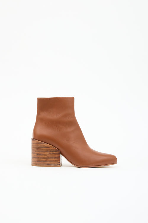 Gabriela Hearst Leather Tito Ankle Boot