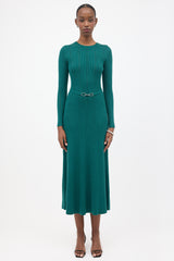 Gabriela Hearst Wool Imagene Midi Dress