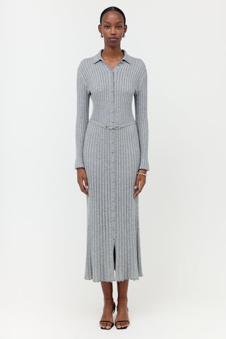 Gabriela Hearst Silk & Cashmere Knit Tenes Dress