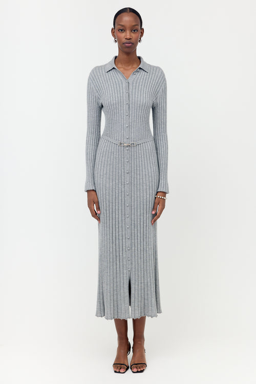 Gabriela Hearst Silk & Cashmere Knit Tenes Dress